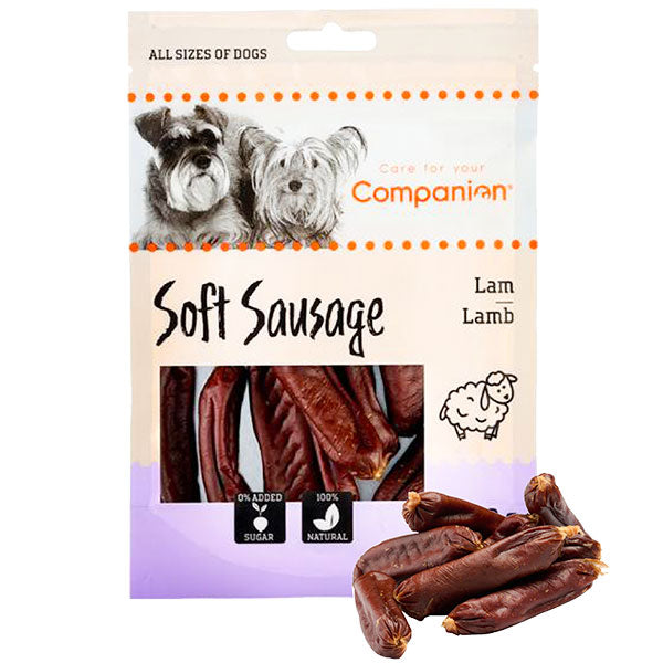 Companion Lamb Soft Sausage 100g