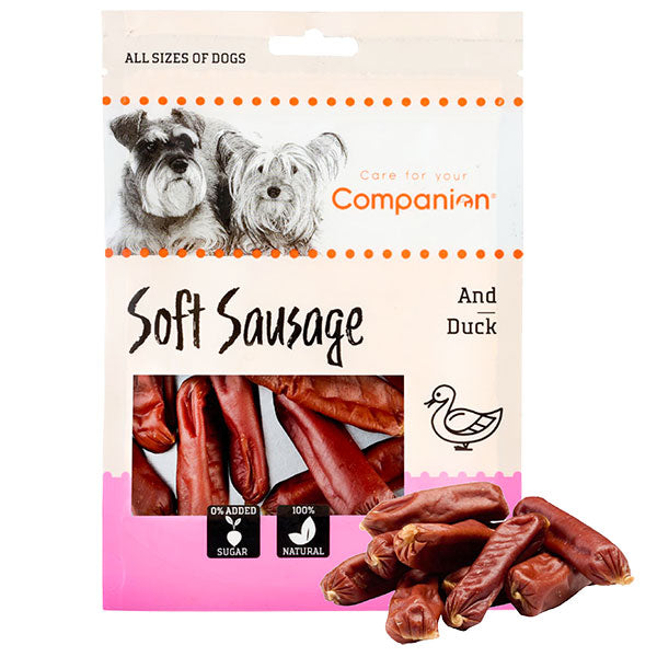 Companion Duck Soft Sausage 100g