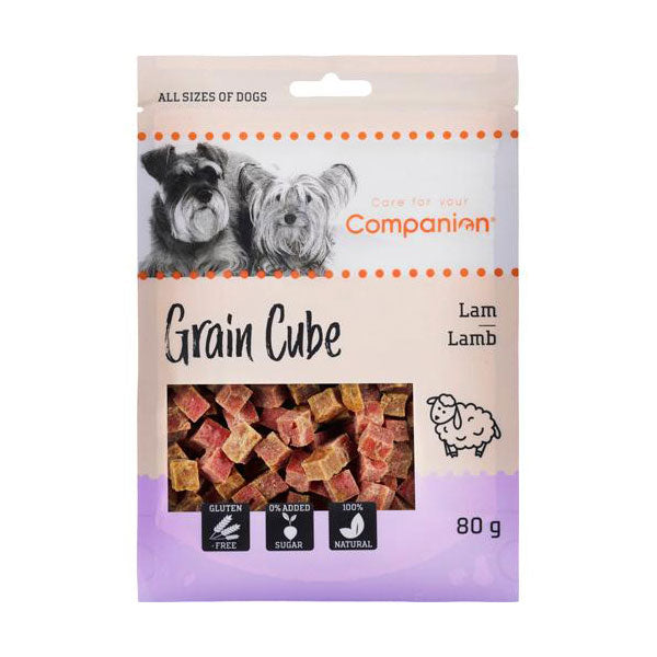 Companion Grain Lamb Cubes 80g