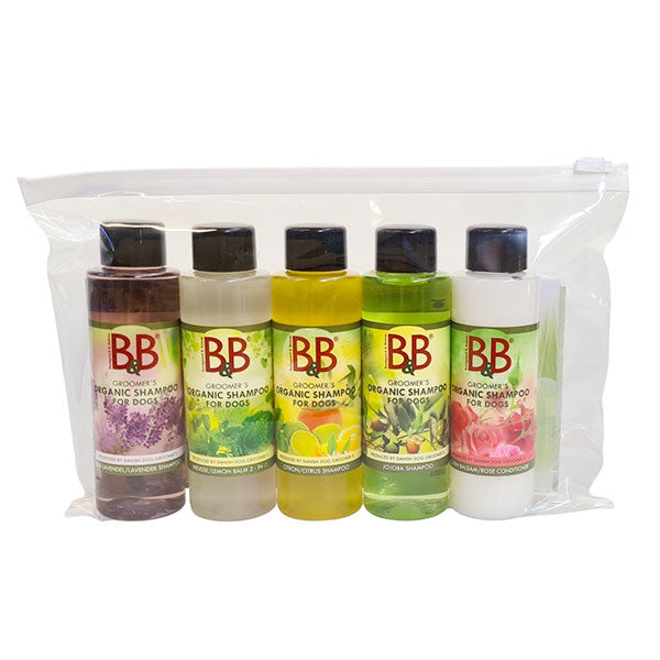 B&B Minibag Økologisk Hundeshampoo & Hundebalsam