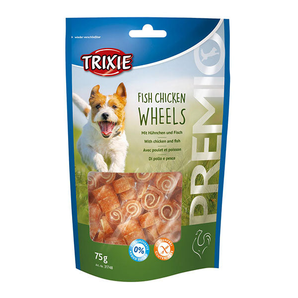 Trixie Premio Fish Chicken Wheels 75g