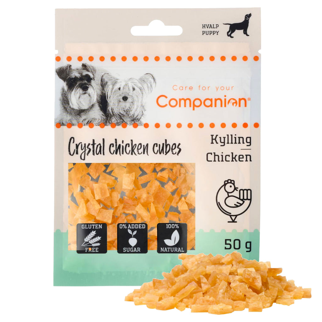 Companion Mini Chicken Cubes Puppy 50g