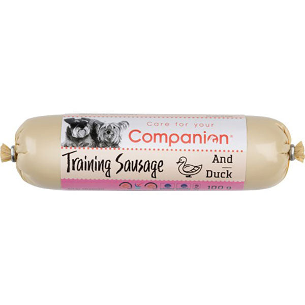 Companion Training Sausage Duck 100g