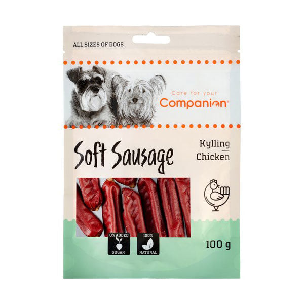 Companion Soft Chicken Sausage 100g